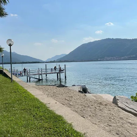 Ferien Am Luganer Mit Seesicht Apartment Bissone